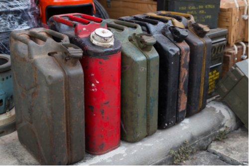 Gasoline Disposal Cans